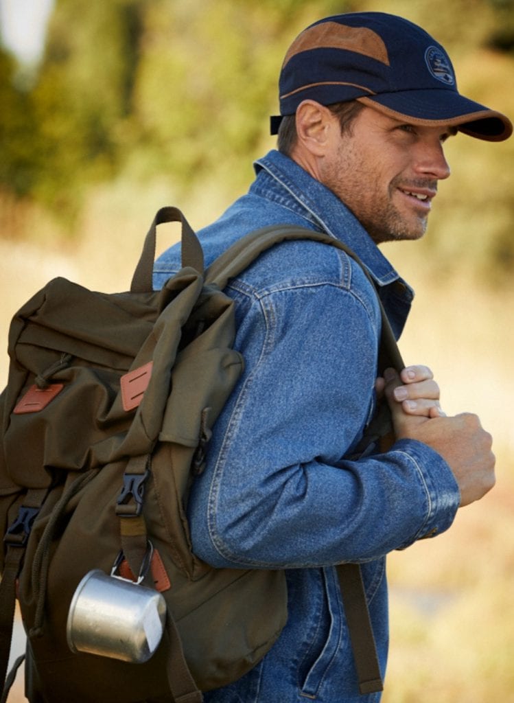 homme sac séjour