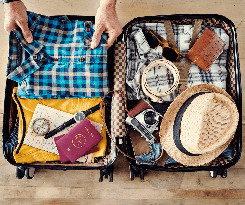 L'essentiel dans la valise cabine