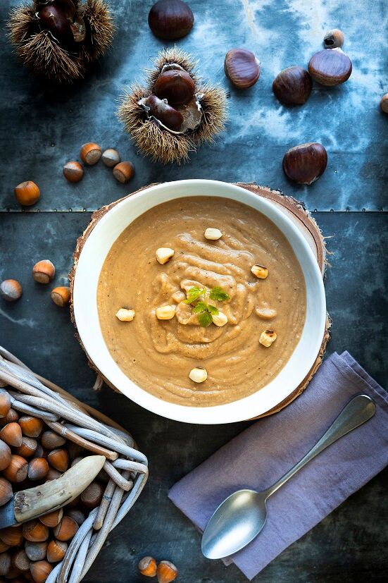 Recette de velouté de chataîgnes