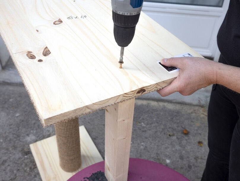 Arbre à chat bricolage