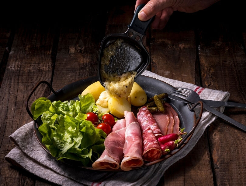 raclette fromages alpes