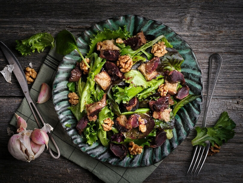 salade de gesiers